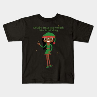 Know it all Elf Kids T-Shirt